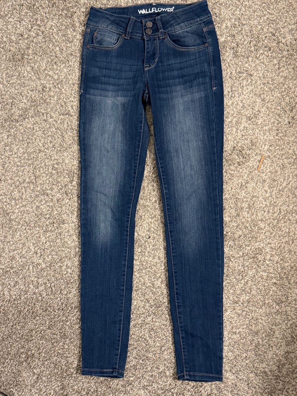 Wallflower Indigo High-Rise Skinny Jeans